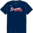 Nike Atlanta Braves Youth Institutional Short Sleeve Cotton Tee Fan Gear MLB Atlanta Braves