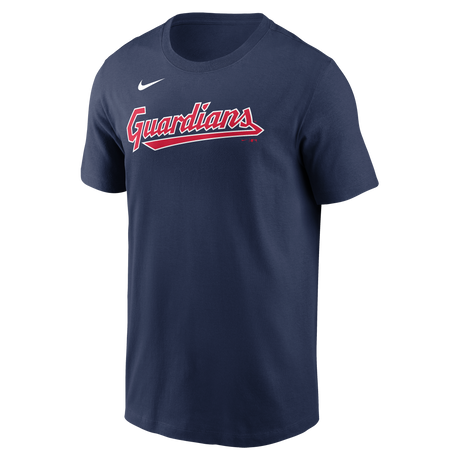 Nike Cleveland Guardians Adult Institutional Short Sleeve Cotton Tee Fan Gear MLB Cleveland Guardians