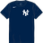 Nike New York Yankees Youth Institutional Short Sleeve Cotton Tee Fan Gear MLB New York Yankees
