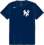 Nike New York Yankees Youth Institutional Short Sleeve Cotton Tee Fan Gear MLB New York Yankees