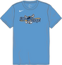 Nike Wilmington Blue Rocks Youth Institutional Short Sleeve Cotton Tee Fan Gear MiLB Wilmington Blue Rocks