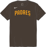 Nike San Diego Padres Youth Institutional Short Sleeve Cotton Tee Fan Gear MLB San Diego Padres