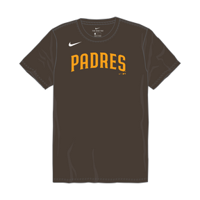 Nike San Diego Padres Youth Institutional Short Sleeve Cotton Tee