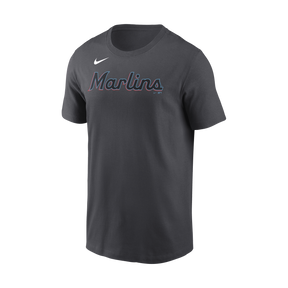 Nike Miami Marlins Adult Institiutional Short Sleeve Cotton Tee-1