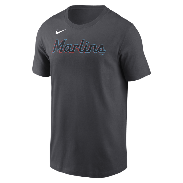 Nike Miami Marlins Adult Institiutional Short Sleeve Cotton Tee-1