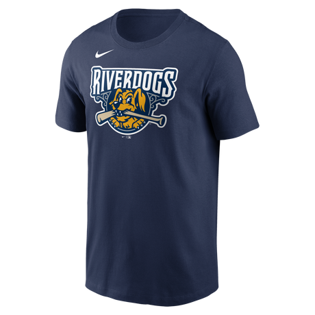 Nike Charleston River Dogs Men's Nike Short Sleeve Club Crew Tee Fan Gear MiLB Charleston River Dogs