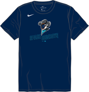 Nike Sugar Land Space Cowboys Youth Institiutional Short Sleeve Cotton Tee