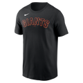 Nike San Francisco Giants Adult Institiutional Short Sleeve Cotton Tee Fan Gear MLB San Francisco Giants