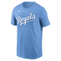 Nike Kansas City Royals Adult Institiutional Short Sleeve Cotton Tee Fan Gear MLB Kansas City Royals