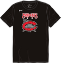 Nike Carolina Mudcats Youth Institutional Short Sleeve Cotton Tee Fan Gear MiLB Carolina Mudcats
