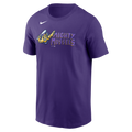 Nike Fort Myers Mighty Mussels Adult Institiutional Short Sleeve Cotton Tee Fan Gear MiLB Fort Myers Mighty Mussels