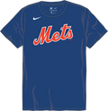 Nike New York Mets Youth Institutional Short Sleeve Crew Neck Tee Fan Gear MLB New York Mets