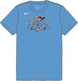 Nike Corpus Christi Hooks Youth Institutional Short Sleeve Cotton Tee Fan Gear MiLB Corpus Christi Hooks