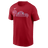 Nike Philadelphia Phillies Adult Institiutional Short Sleeve Cotton Tee Fan Gear MLB Philadelphia Phillies