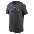 Nike Scranton Wilkes-Barre Railride Adult Institiutional Short Sleeve Cotton Tee Fan Gear MiLB Scranton Wilkes-Barre Railride