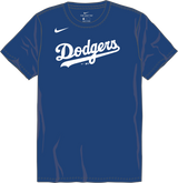 Nike Los Angeles Dodgers Youth Institutional Short Sleeve Cotton Tee Fan Gear MLB Los Angeles Dodgers