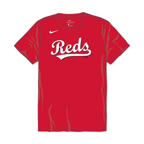 Nike Cincinnati Reds Youth Institutional Short Sleeve Cotton Tee