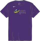 Nike Fort Myers Mighty Mussels Youth Institutional Short Sleeve Cotton Tee Fan Gear MiLB Fort Myers Mighty Mussels