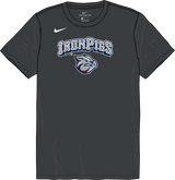 Nike Lehigh Valley Ironpigs Youth Institutional Short Sleeve Cotton Tee Fan Gear MiLB Lehigh Valley Ironpigs