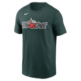 Nike Fort Wayne Tin Caps Men's Nike Short Sleeve Club Crew Tee Fan Gear MiLB Fort Wayne Tin Caps