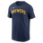 Nike Milwaukee Brewers Adult Institiutional Short Sleeve Cotton Tee Fan Gear MLB Milwaukee Brewers