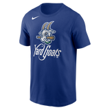 Nike Hartford Yard Goats Adult Institiutional Short Sleeve Cotton Tee Fan Gear MiLB Hartford Yard Goats