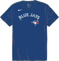 Nike Toronto Blue Jays Youth Institutional Short Sleeve Crew Neck Tee Fan Gear MLB Toronto Blue Jays