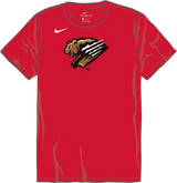 Nike Fresno Grizzlies Youth Institutional Short Sleeve Cotton Tee Fan Gear MiLB Fresno Grizzlies