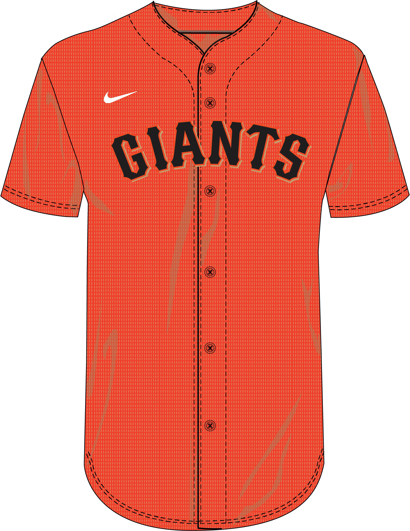 nike sf giants shirt