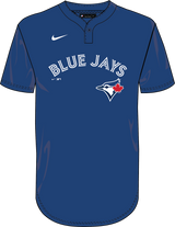 Nike Toronto Blue Jays Youth Institutional 1 Button Pullover Fan Gear MLB Toronto Blue Jays