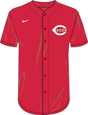 Nike Cincinnati Reds Youth Institutional Full Button Jersey