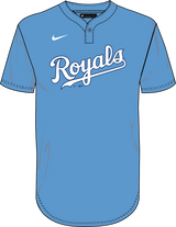Nike Kansas City Royals Youth Institutional 1 Button Pullover Fan Gear MLB Kansas City Royals