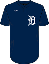 Nike Detroit Tigers Youth Institutional 1 Button Pullover Fan Gear MLB Detroit Tigers