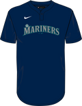 Nike Seattle Mariners Youth Institutional 1 Button Pullover Fan Gear MLB Seattle Mariners
