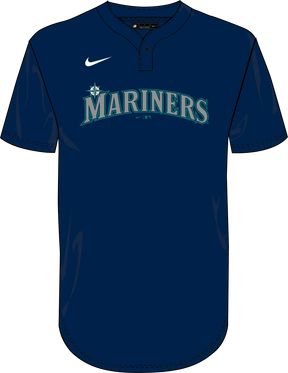 Nike Seattle Mariners Youth Institutional 1 Button Pullover
