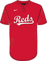 Nike Cincinnati Reds Youth Institutional 1 Button Pullover Fan Gear MLB Cincinnati Reds