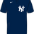Nike New York Yankees Youth Institutional 1 Button Pullover Fan Gear MLB New York Yankees