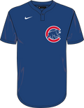 Nike Chicago Cubs Youth Institutional 1 Button Pullover Fan Gear MLB Chicago Cubs