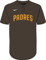 Nike San Diego Padres Youth Institutional 1 Button Pullover Fan Gear MLB San Diego Padres