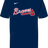 Nike Atlanta Braves Youth Institutional 1 Button Pullover Fan Gear MLB Atlanta Braves