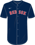 Nike Boston Red Sox Youth Institutional Full Button Jersey Fan Gear MLB Boston Red Sox