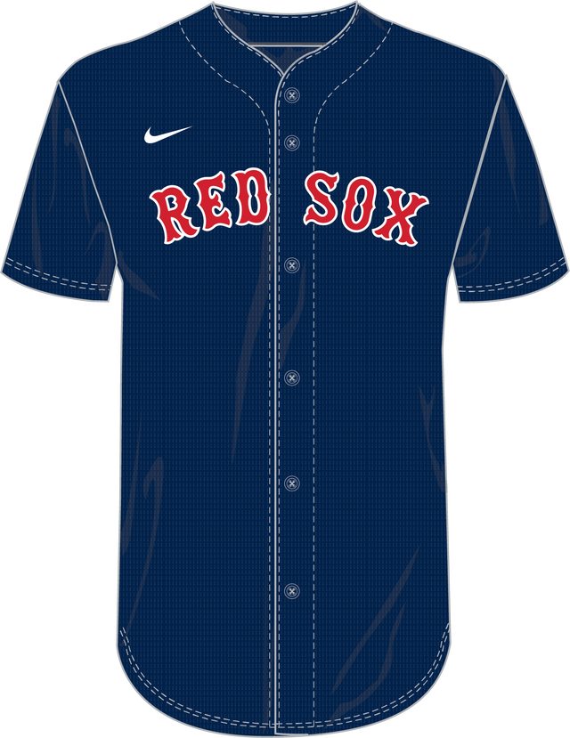 Nike Boston Red Sox Youth Institutional Full Button Jersey