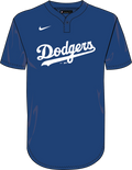 Nike Los Angeles Dodgers Youth Institutional 1 Button Pullover Fan Gear MLB Los Angeles Dodgers