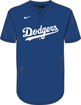 Nike Los Angeles Dodgers Youth Institutional 1 Button Pullover Fan Gear MLB Los Angeles Dodgers