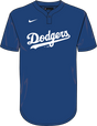 Nike Los Angeles Dodgers Youth Institutional 1 Button Pullover Fan Gear MLB Los Angeles Dodgers
