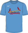 Nike St.louis Cardinals 1967-97 Youth Institutional Short Sleeve Cooperstown Crew Neck Fan Gear MiLB St.Louis Cardinals 1967-97
