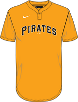 Nike Pittsburgh Pirates Youth Institutional 1 Button Pullover Fan Gear MLB Pittsburgh Pirates