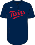 Nike Minnesota Twins Youth 1 Button Jersey