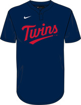 Nike Minnesota Twins Youth 1-Button Jersey