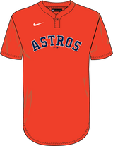 Nike Houston Astros Youth Institutional 1 Button Pullover Fan Gear MLB Houston Astros